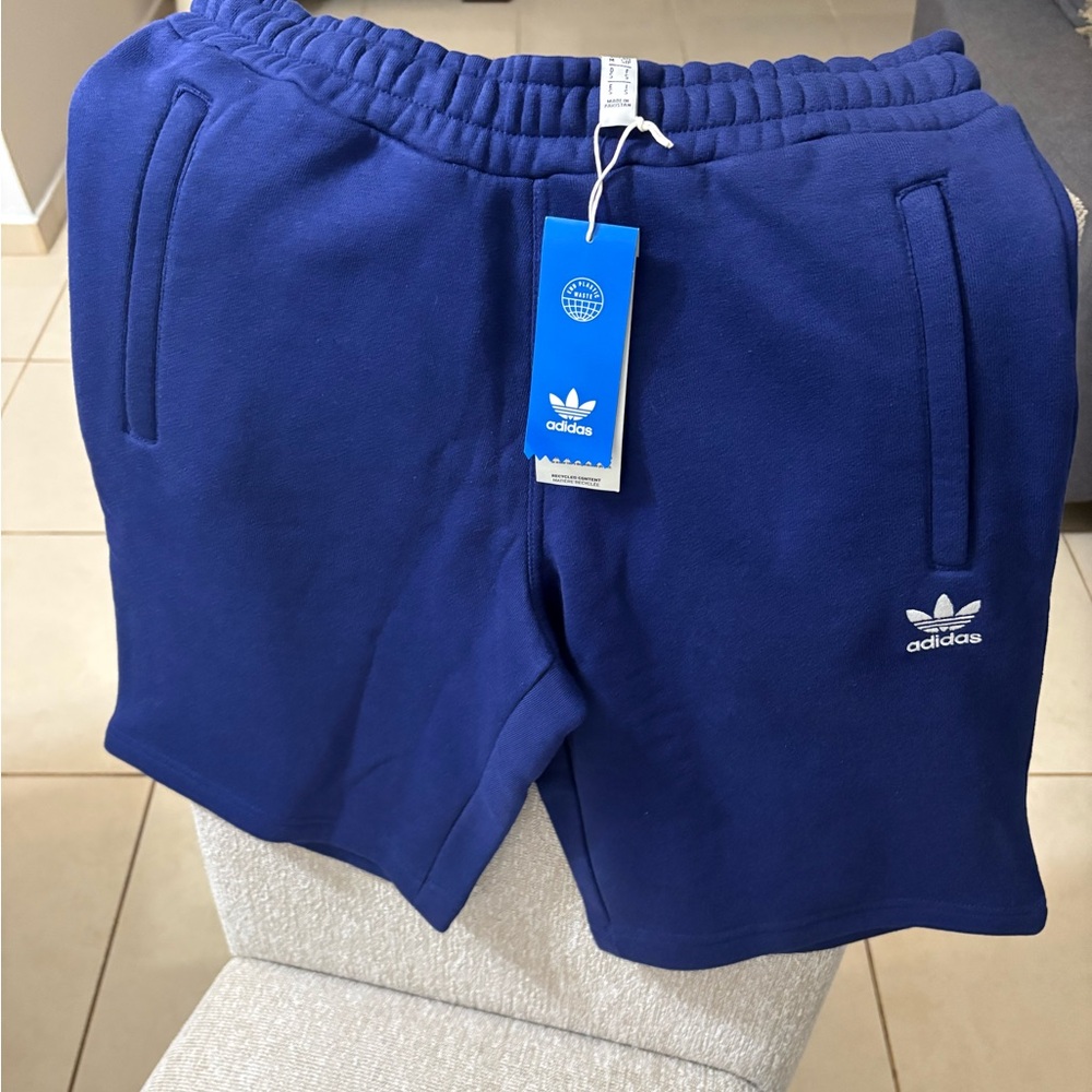 Adidas Men's Royal Blue Athletic Shorts